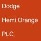 Preview: Dodge, Hemi Orange, PLC.